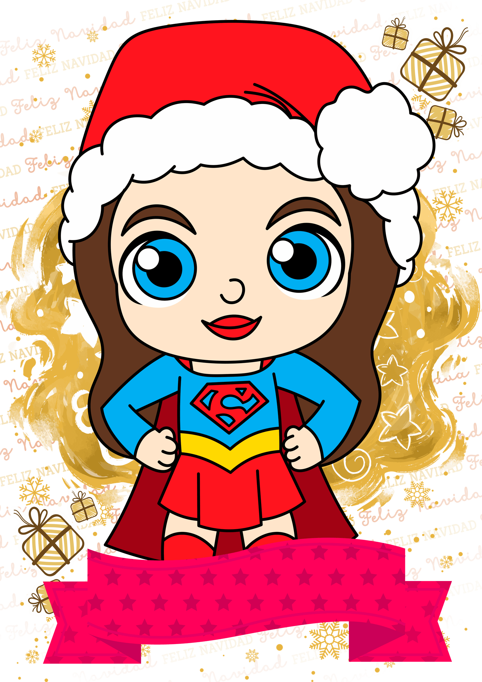 Heroes Christmas SuperGirl