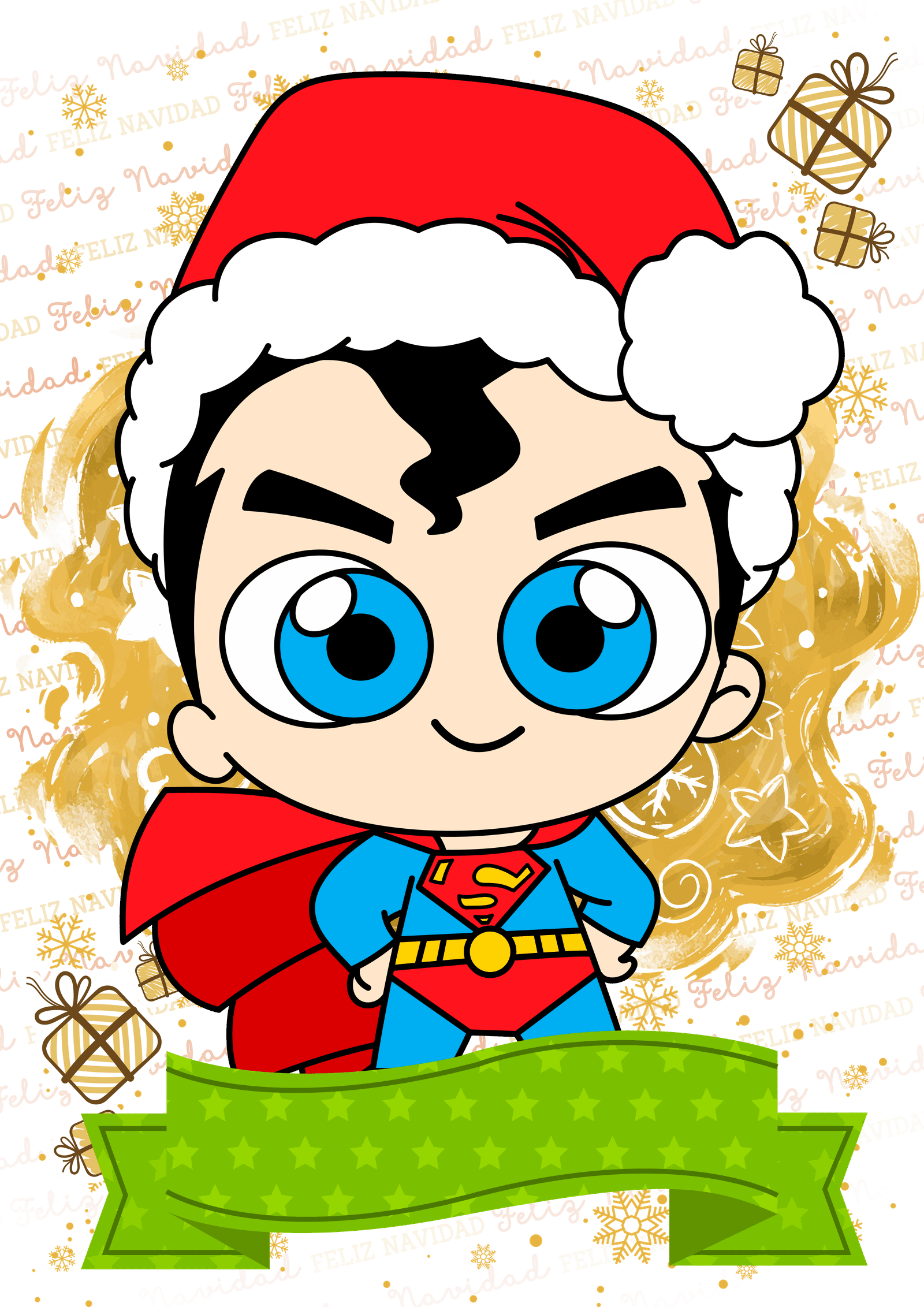 Heroes Christmas Superman