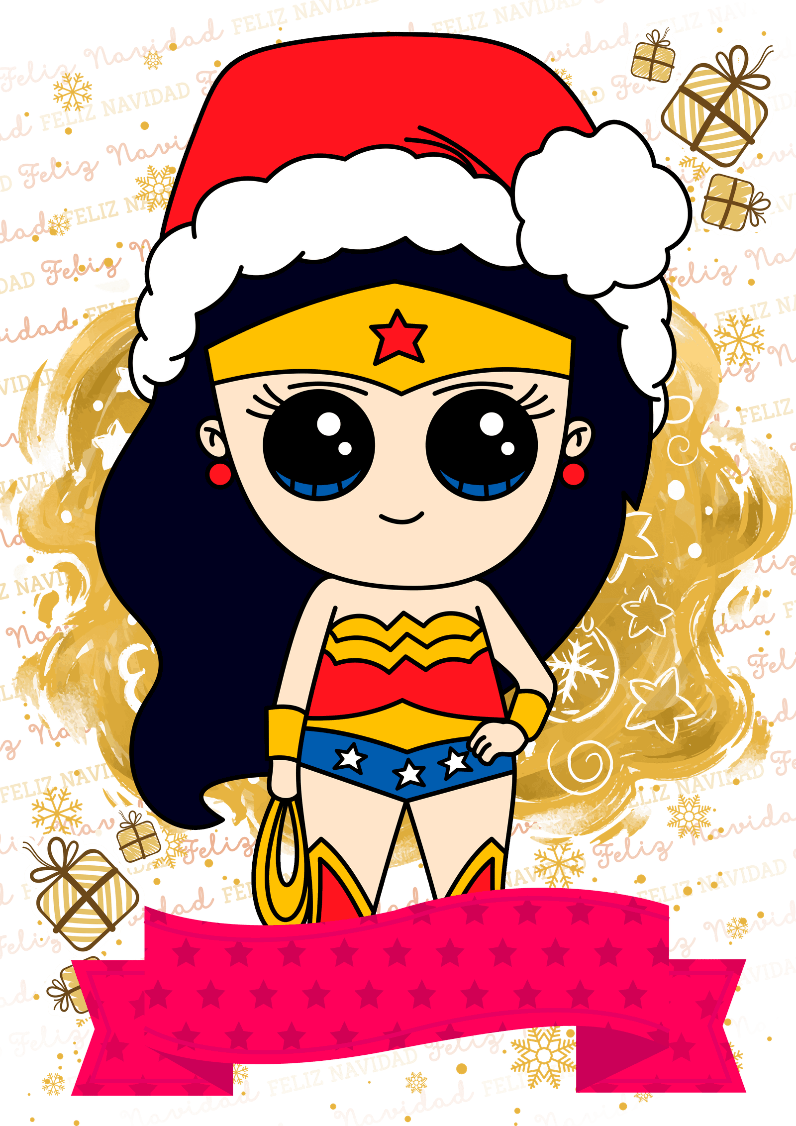 Heroes Christmas Wonderwoman