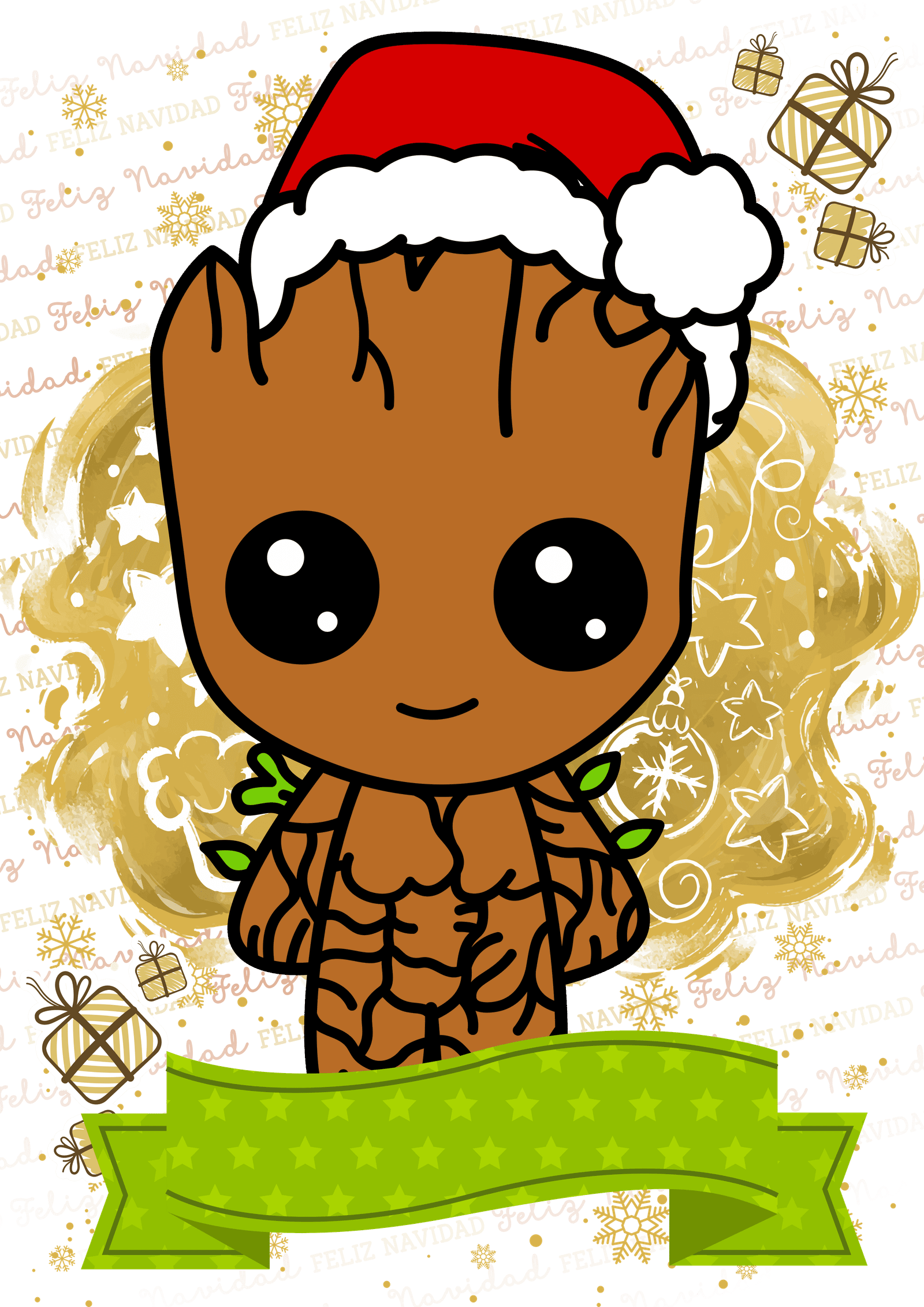 Heroes Christms Groot2