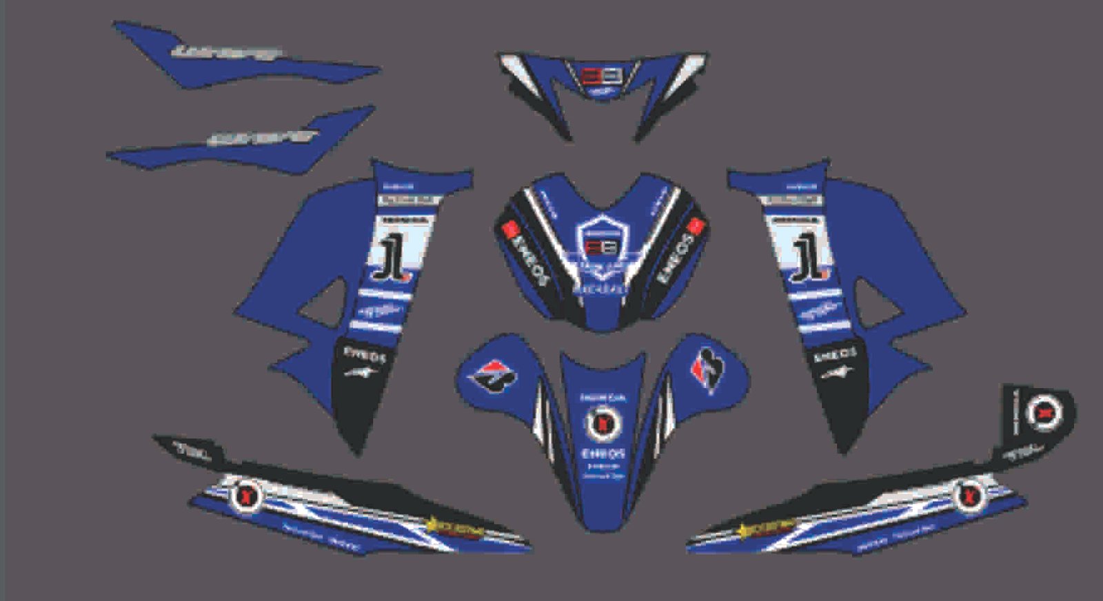 Honda Wave 100 Blue