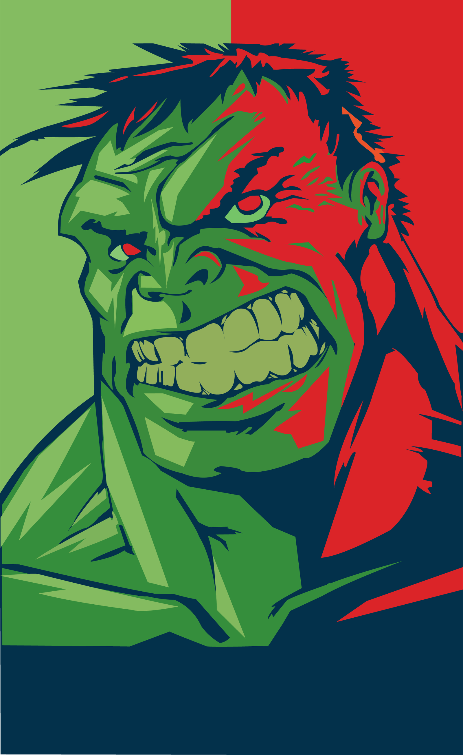 Hulk Smash Avengers Vector