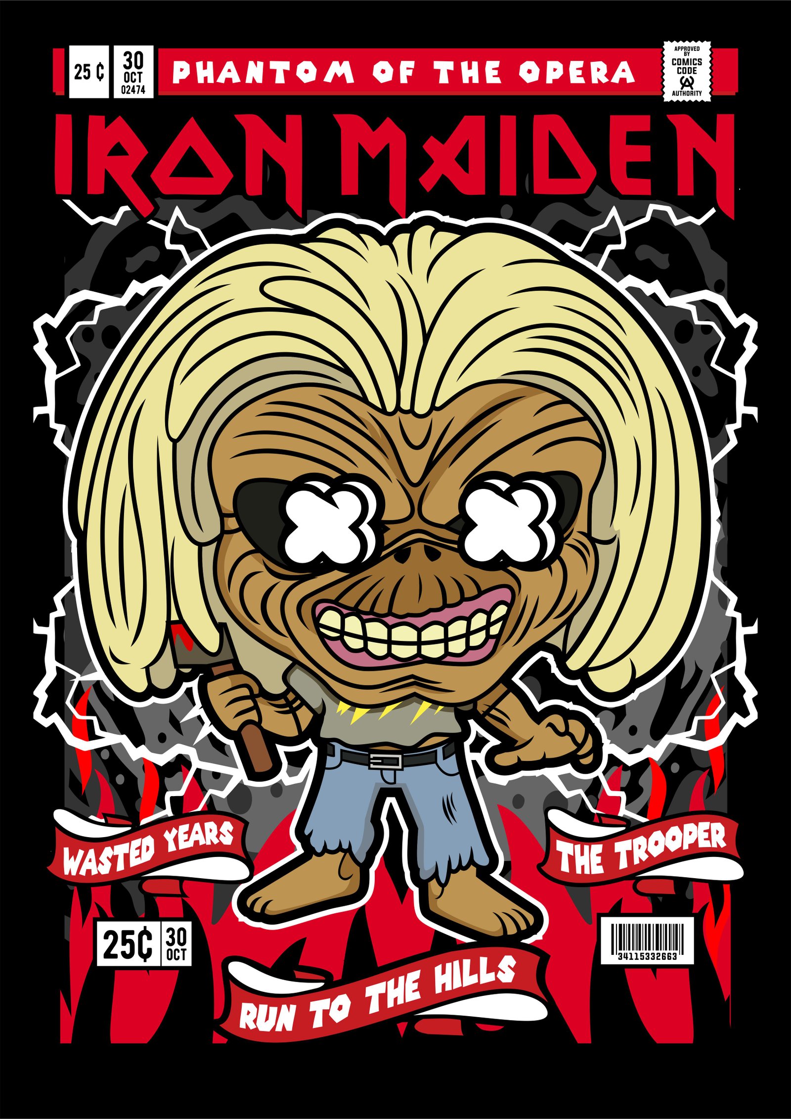 Iron Maiden Killer Eddie