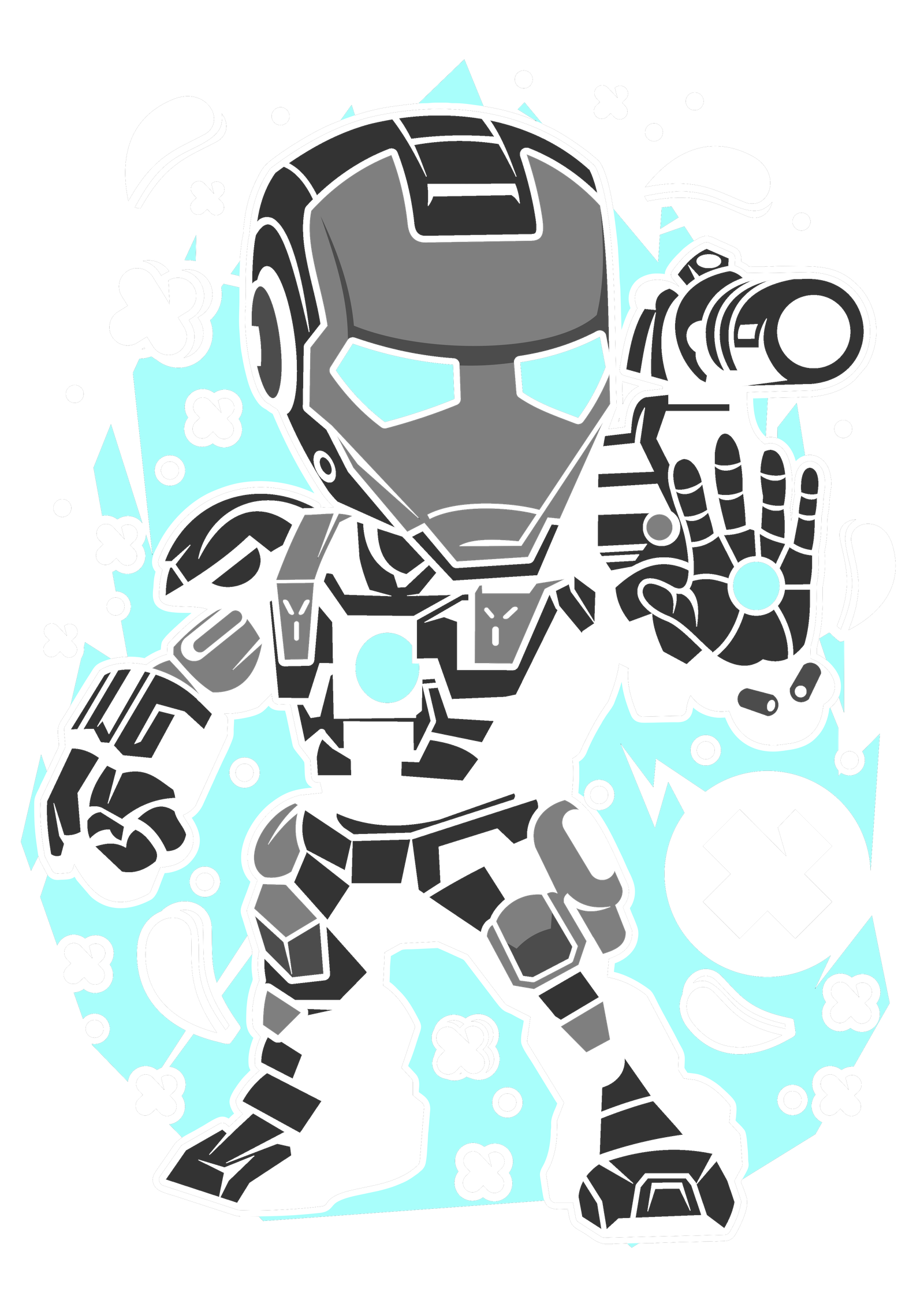 Iron Man Black