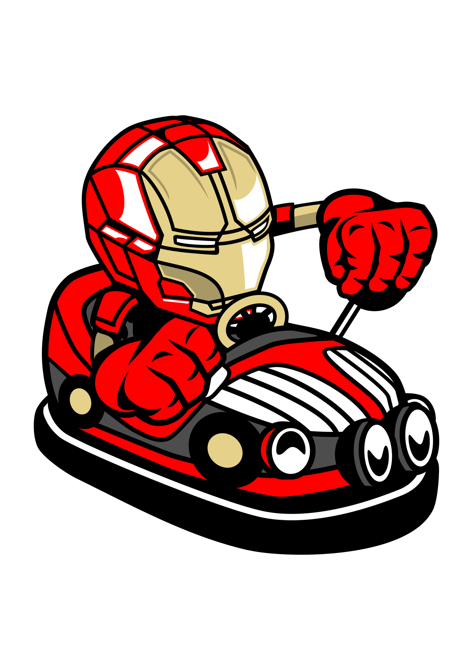 Iron Man Car Toy