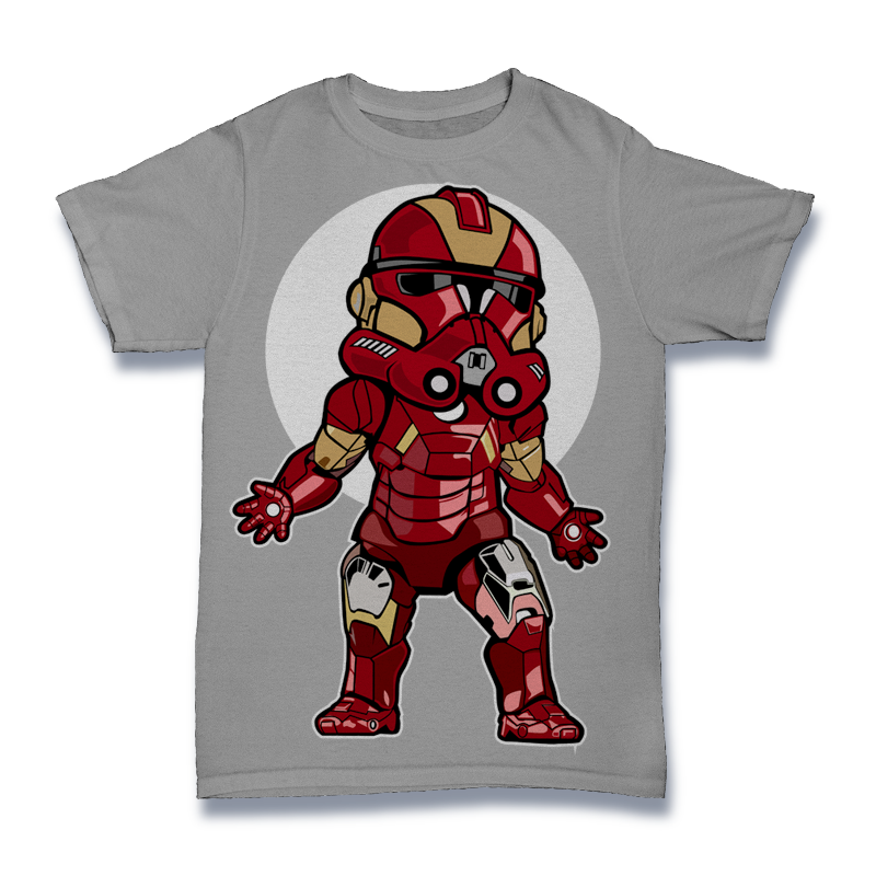 Iron Man Clone Trooper Tshirt