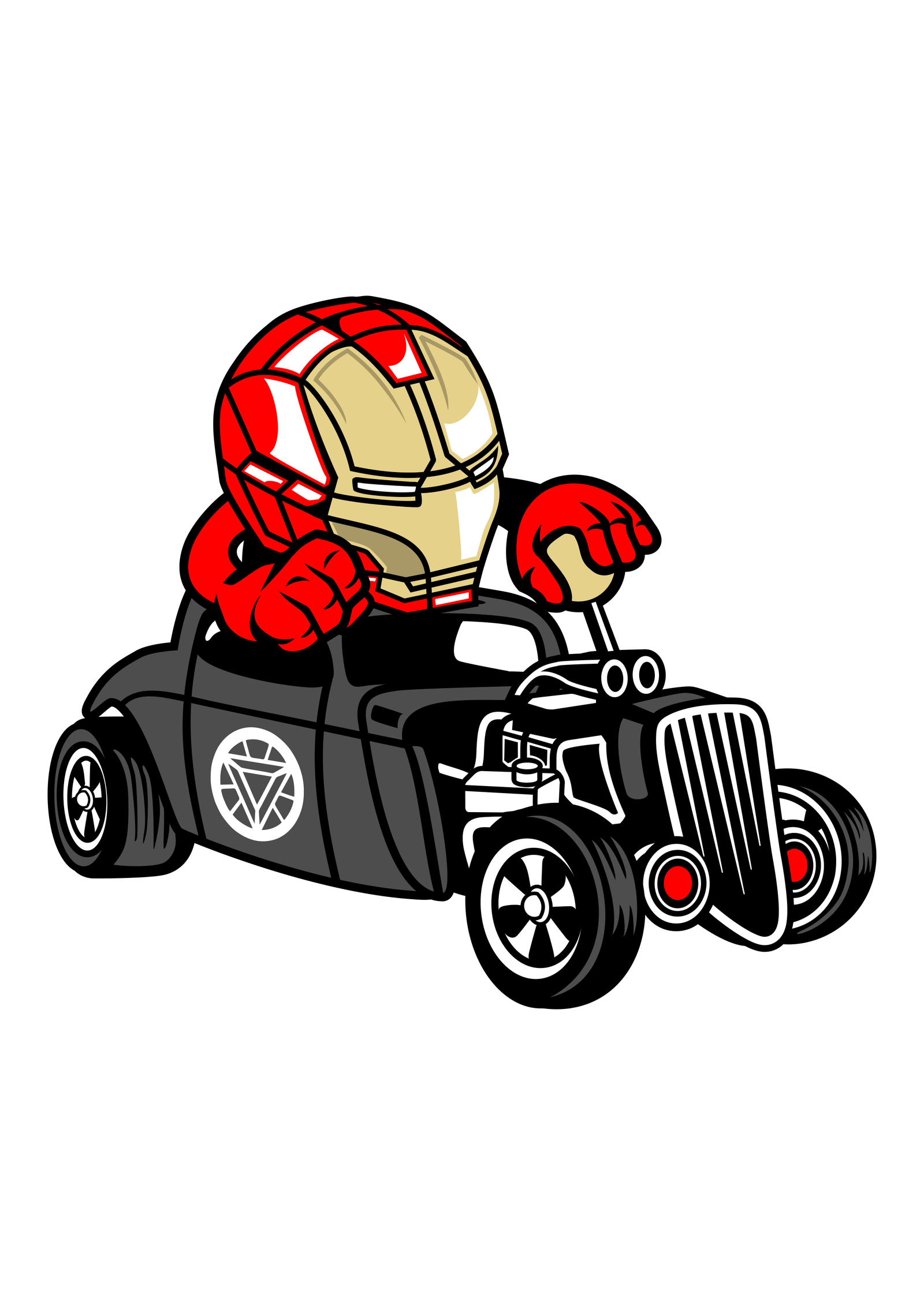 Iron Man Hotrod