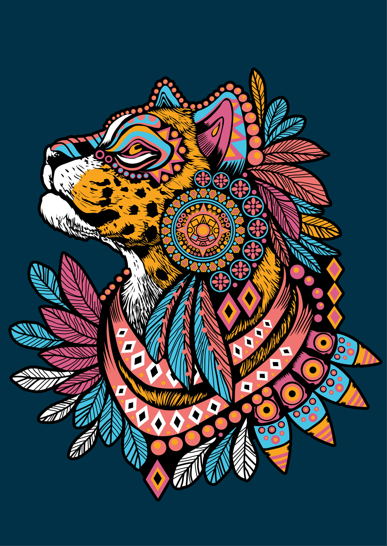 JAGUAR art BLUE