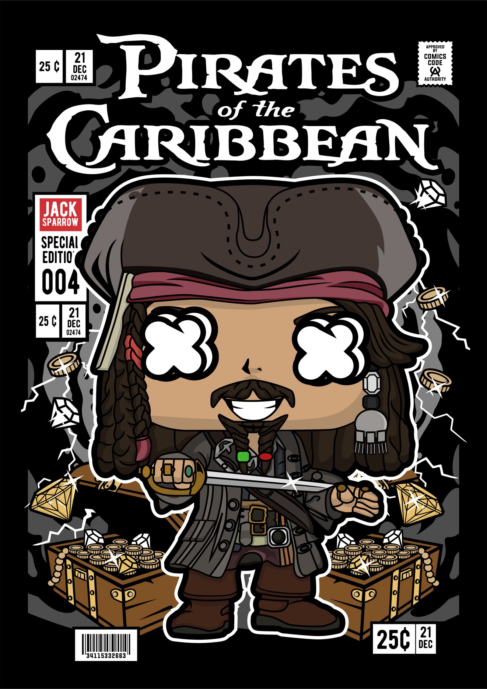 Jack Sparrow Pirates Of The Caribbean