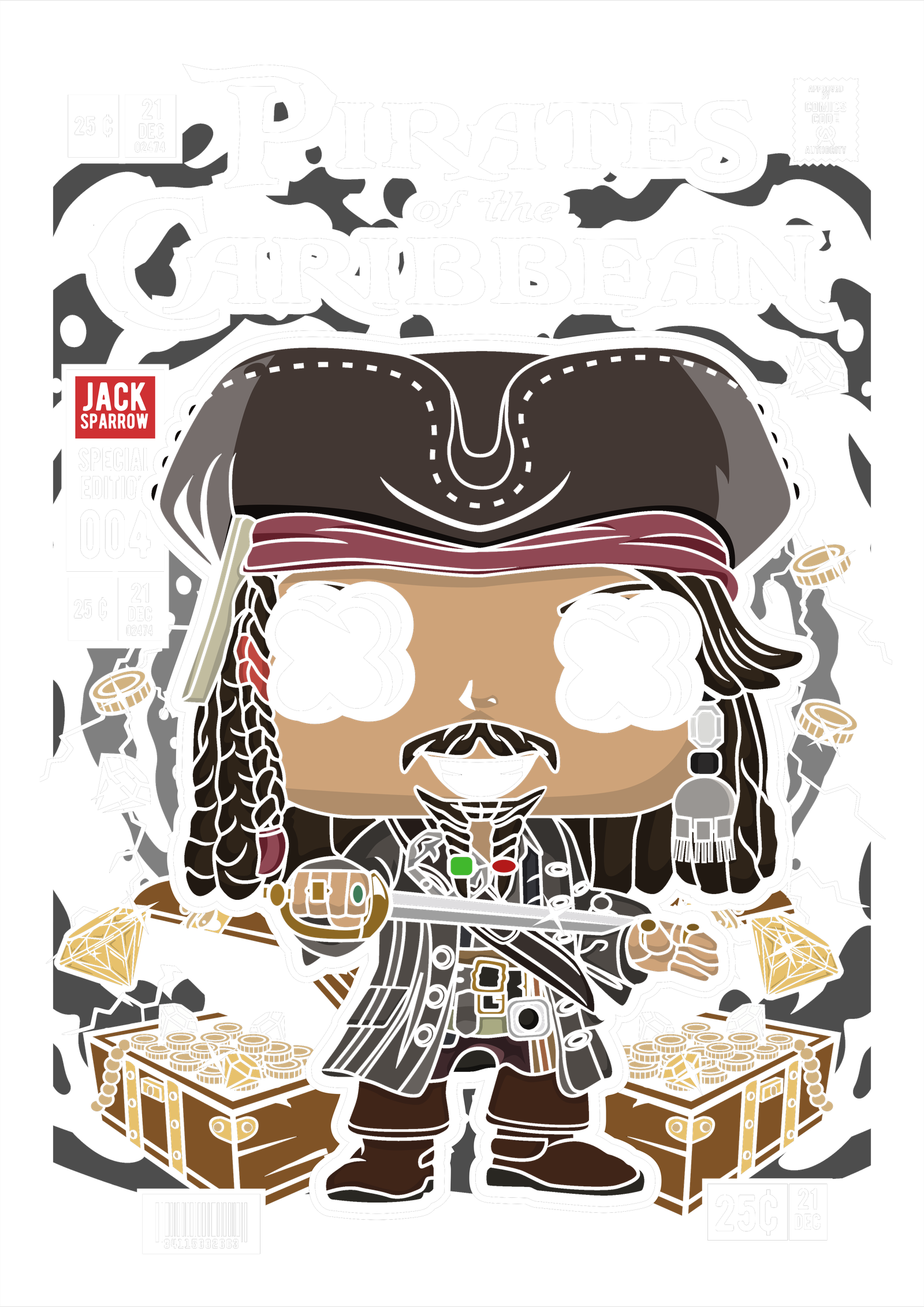 Jack Sparrow Pirates Of The Caribbean