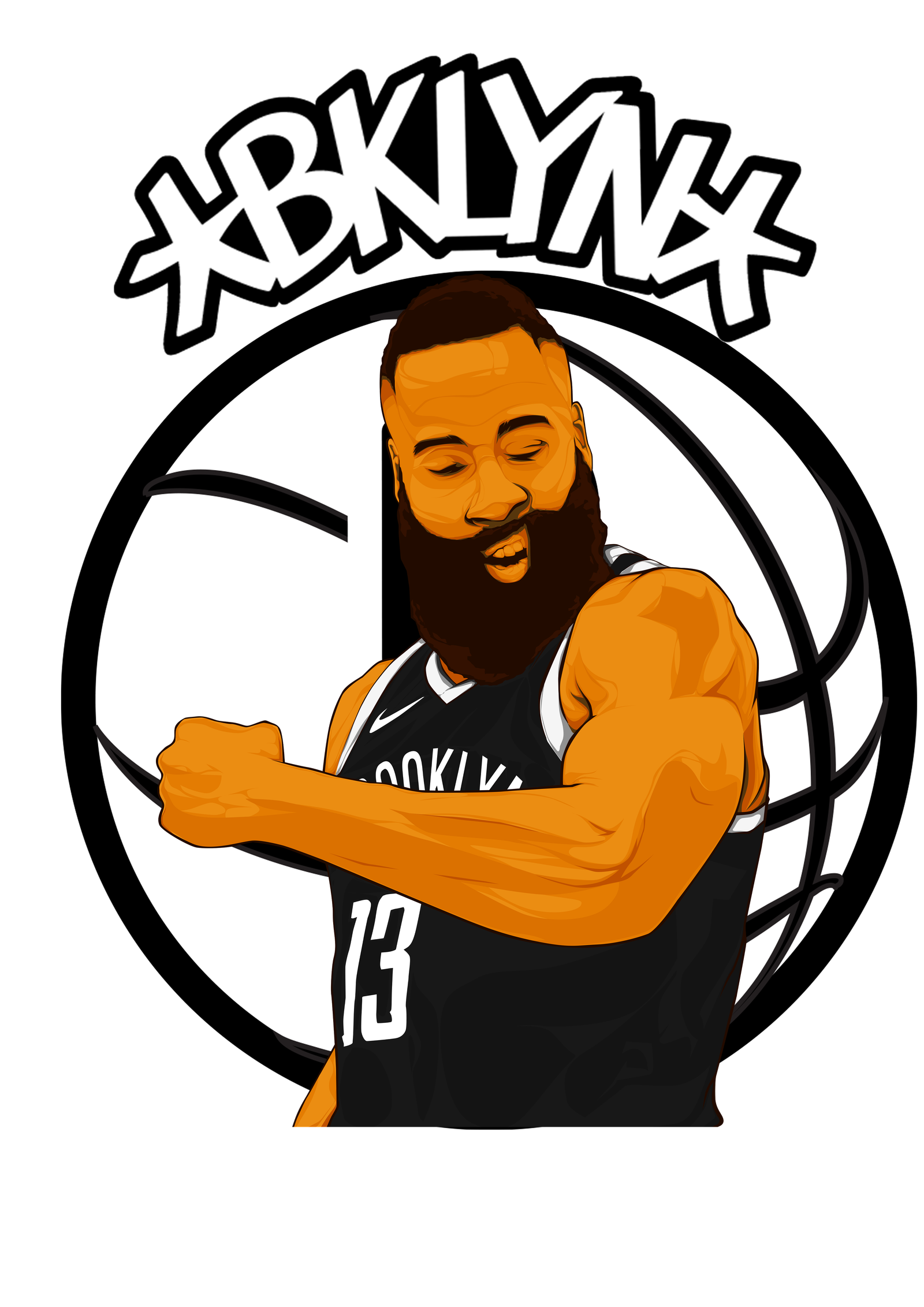 James Harden Brooklyn with bg