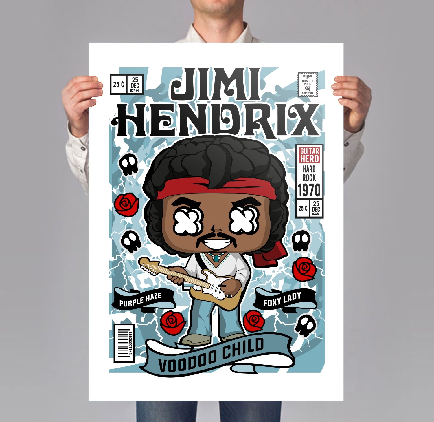 Jimmy Hendrix Poster