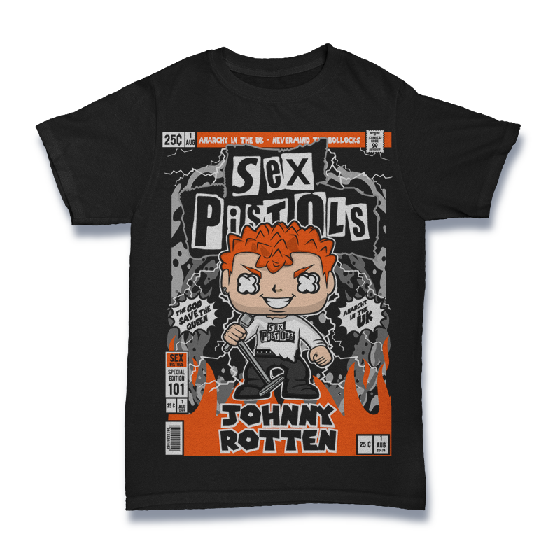Johnny Rotten Sex Pistols Tshirt
