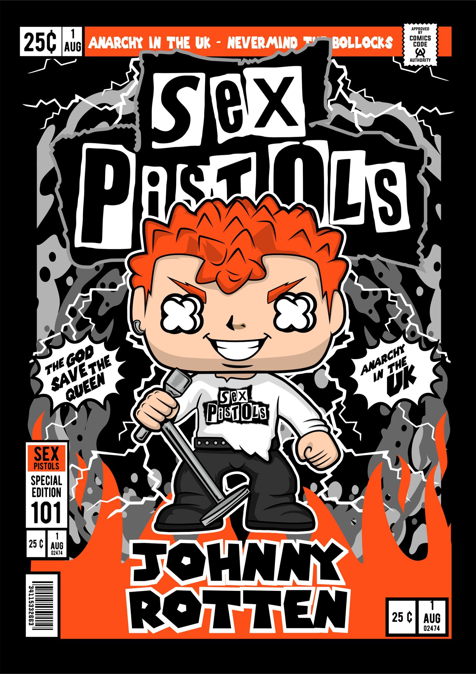 Johnny Rotten Sex Pistols