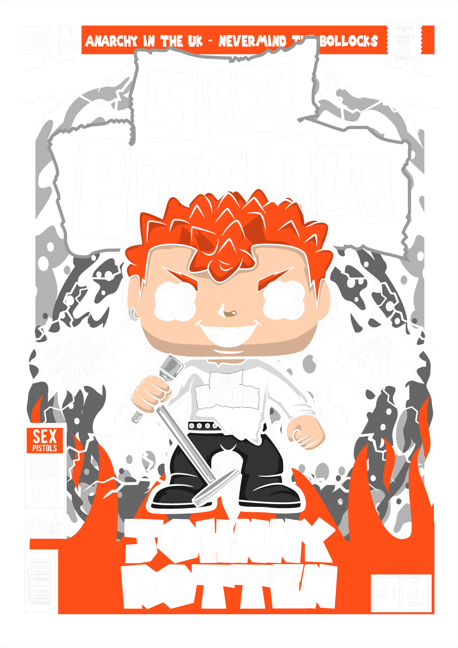 Johnny Rotten Sex Pistols
