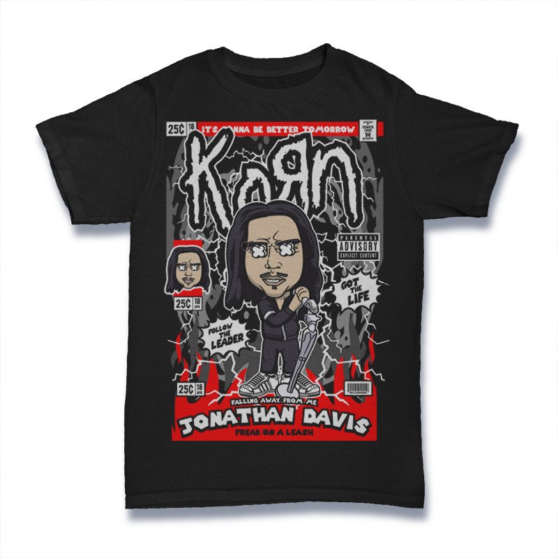 Jonathan Davis KoRn Tshirt