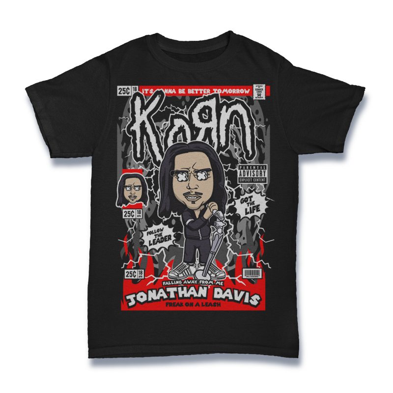 Jonathan Davis KoRn Tshirt