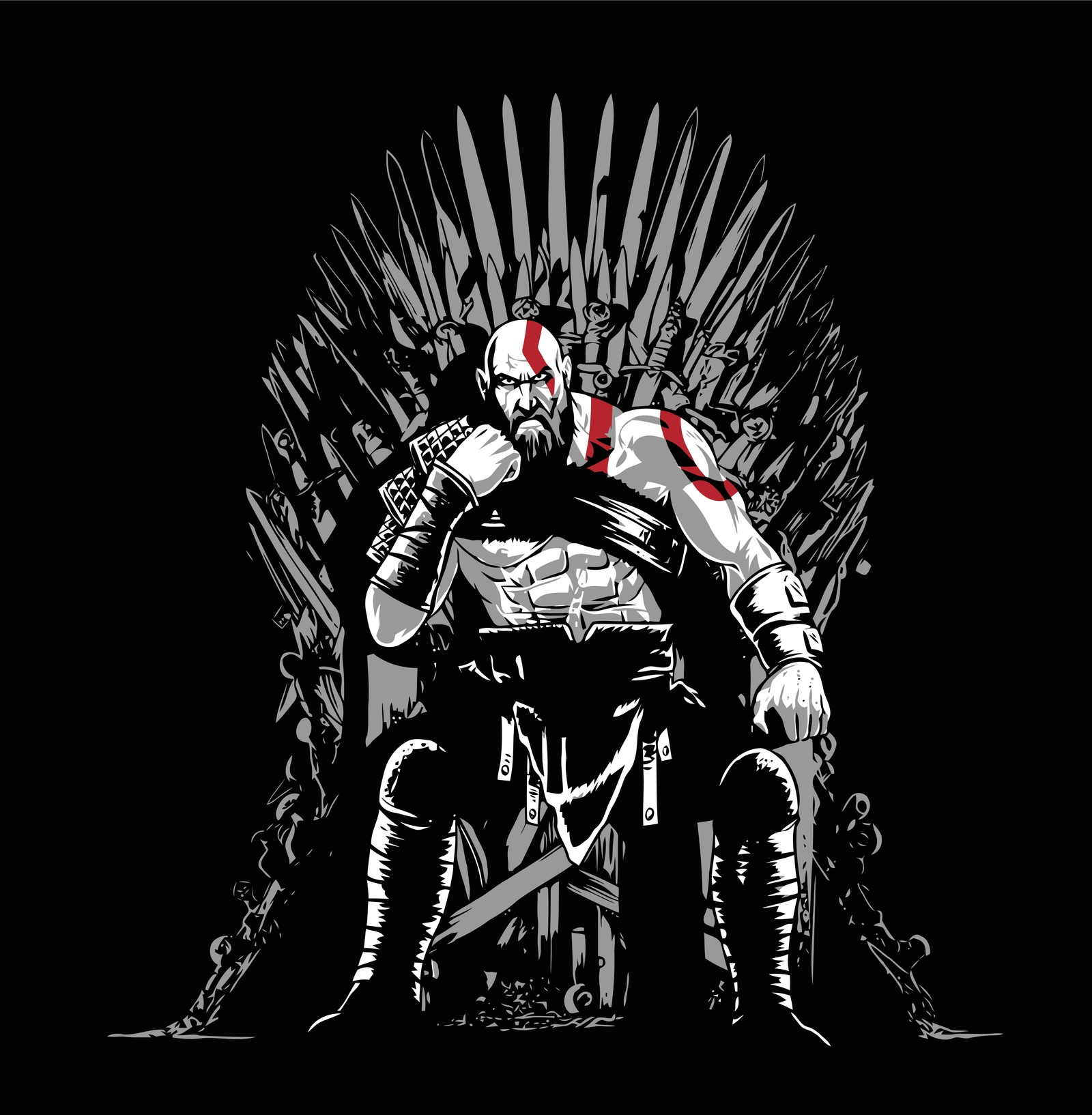 KRATOS TRONO BLACK SIM