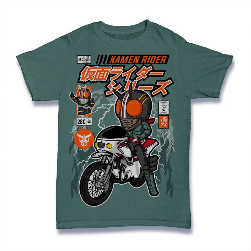 Kamen Rider Motorcycle Tshirt