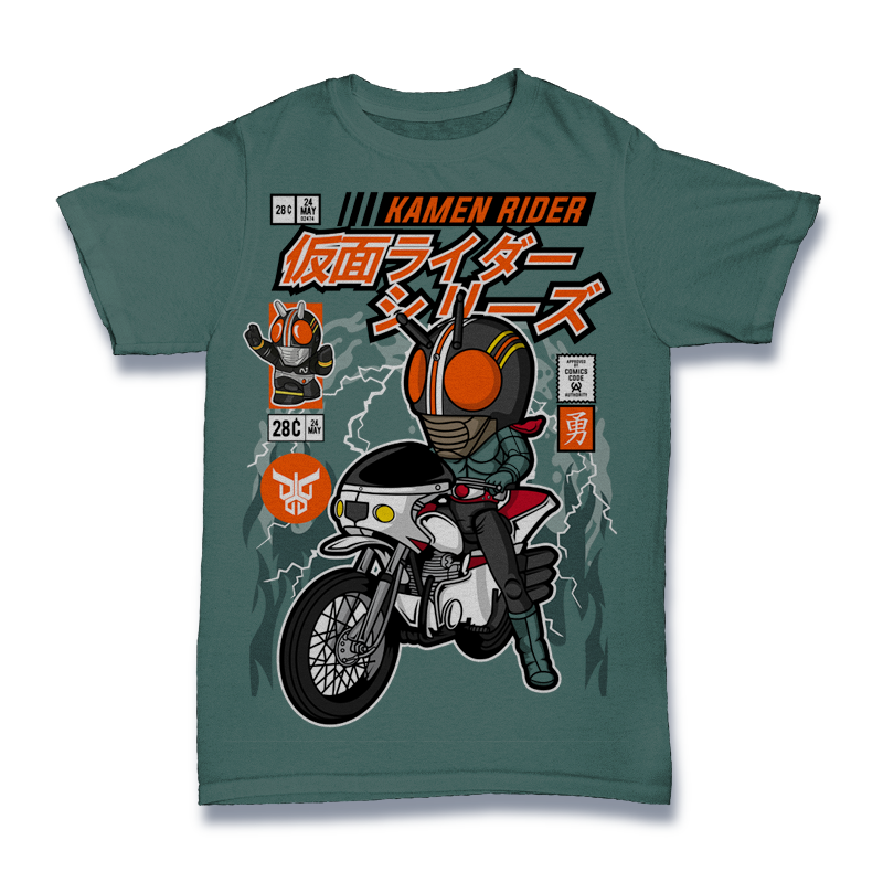 Kamen Rider Motorcycle Tshirt