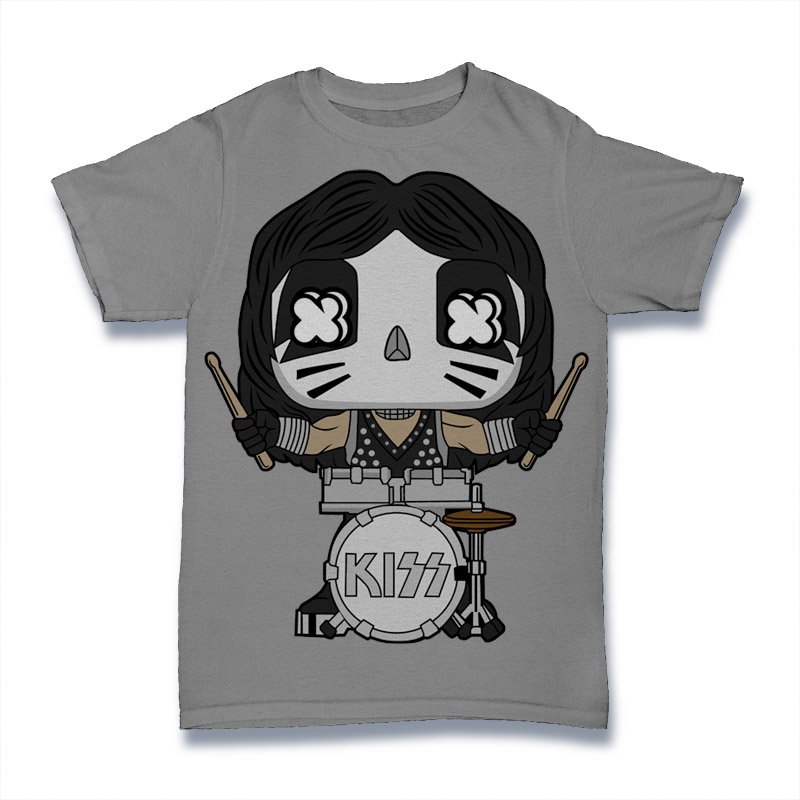 Kiss Drummer Tshirt