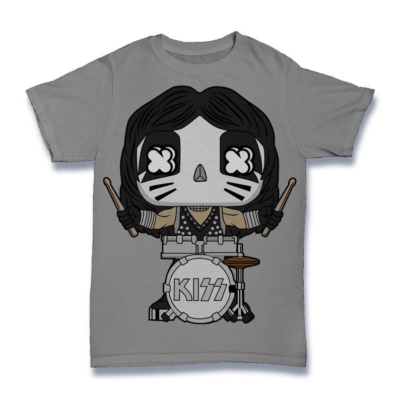 Kiss Drummer Tshirt