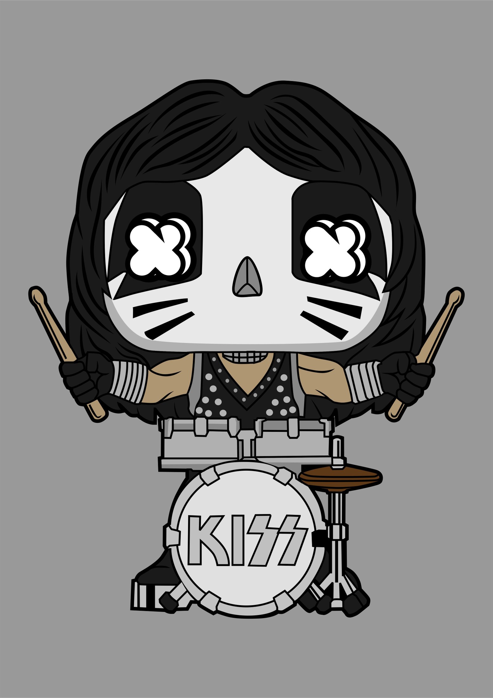 Kiss Drummer