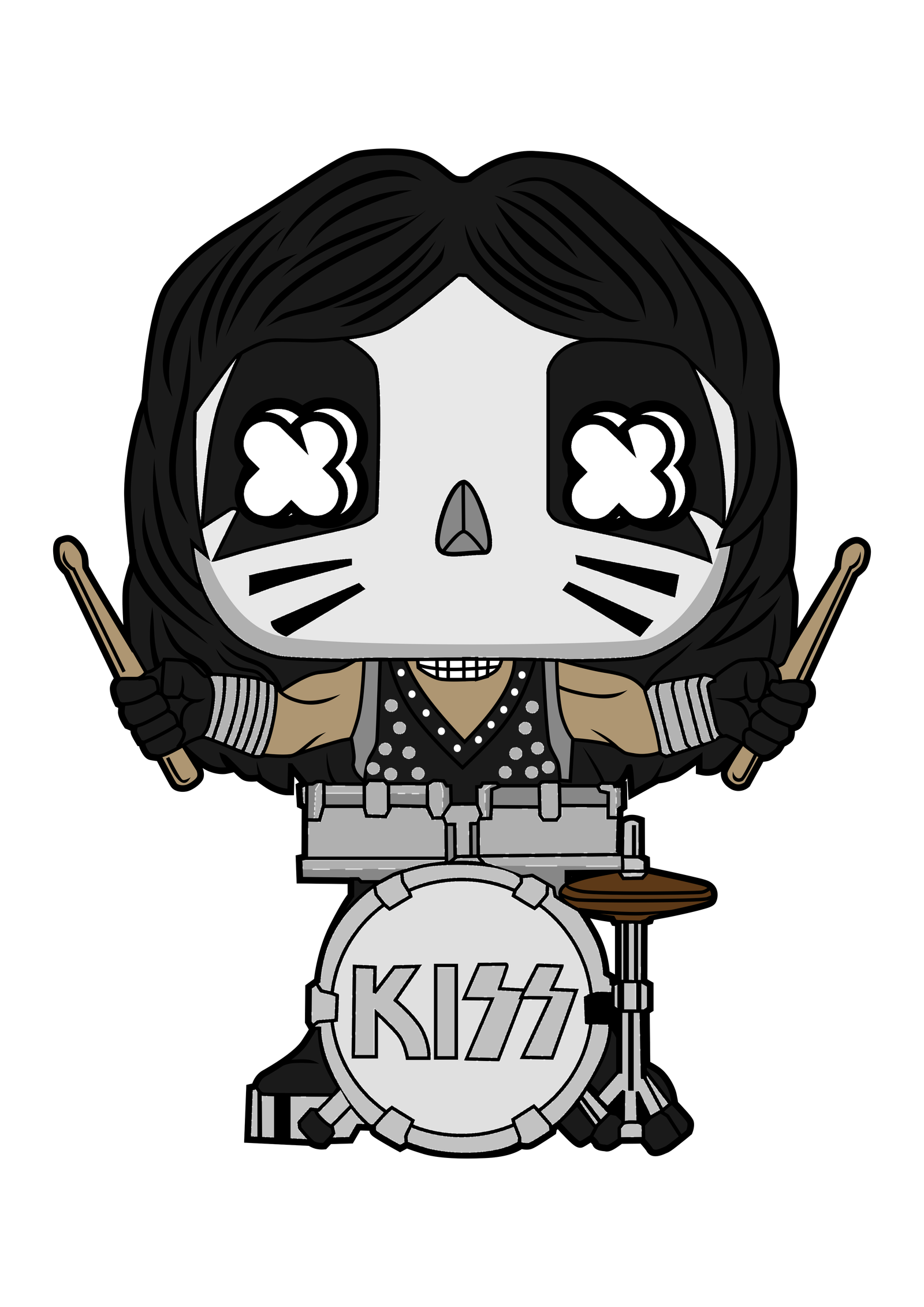 Kiss Drummer