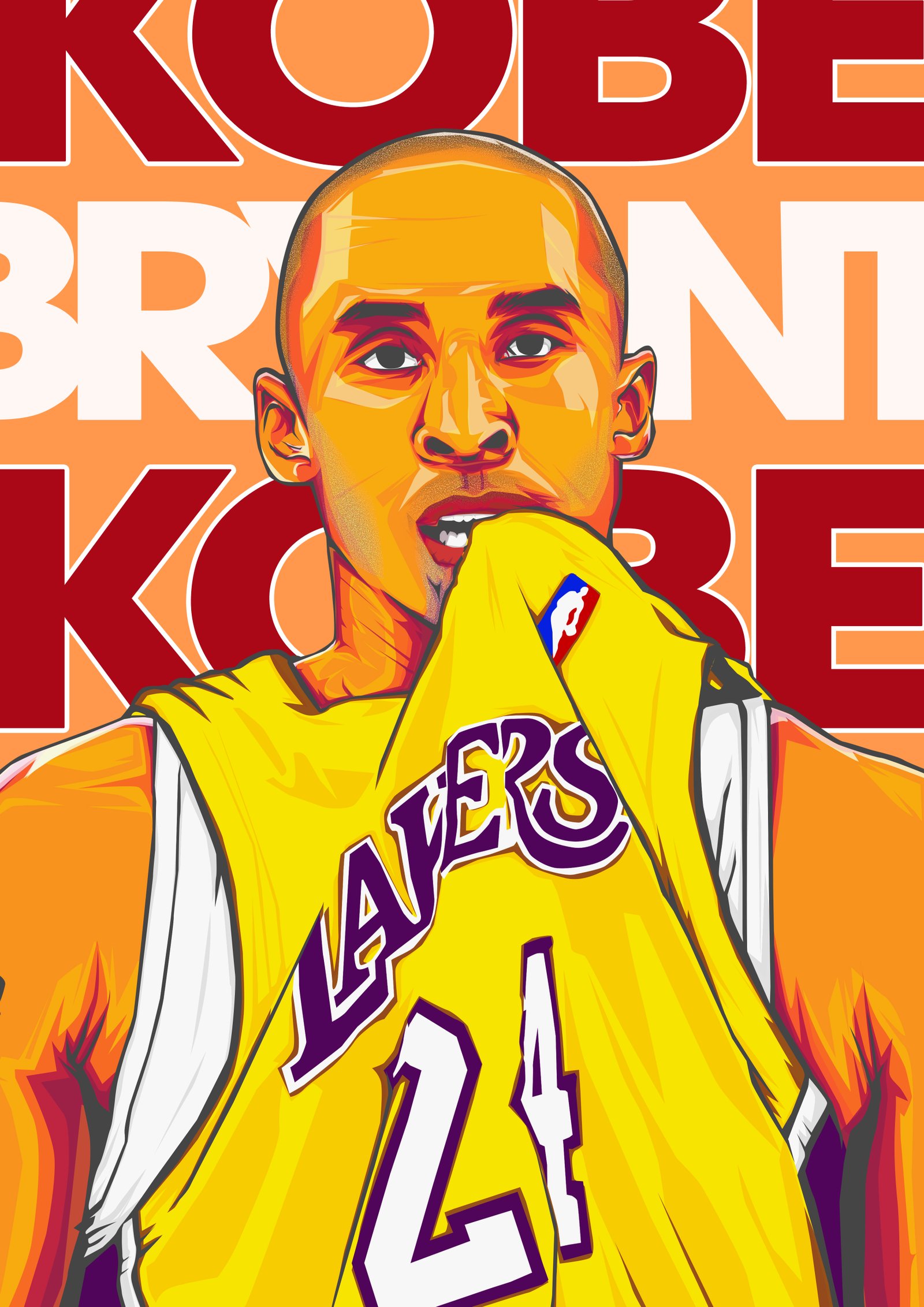 Kobe final back