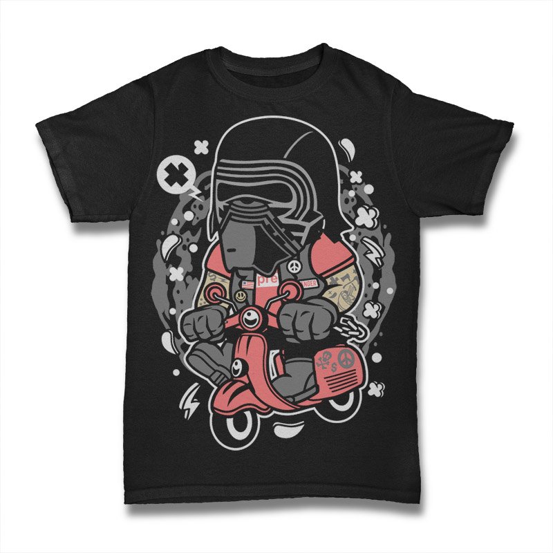 Kylo Scooter Tshirt