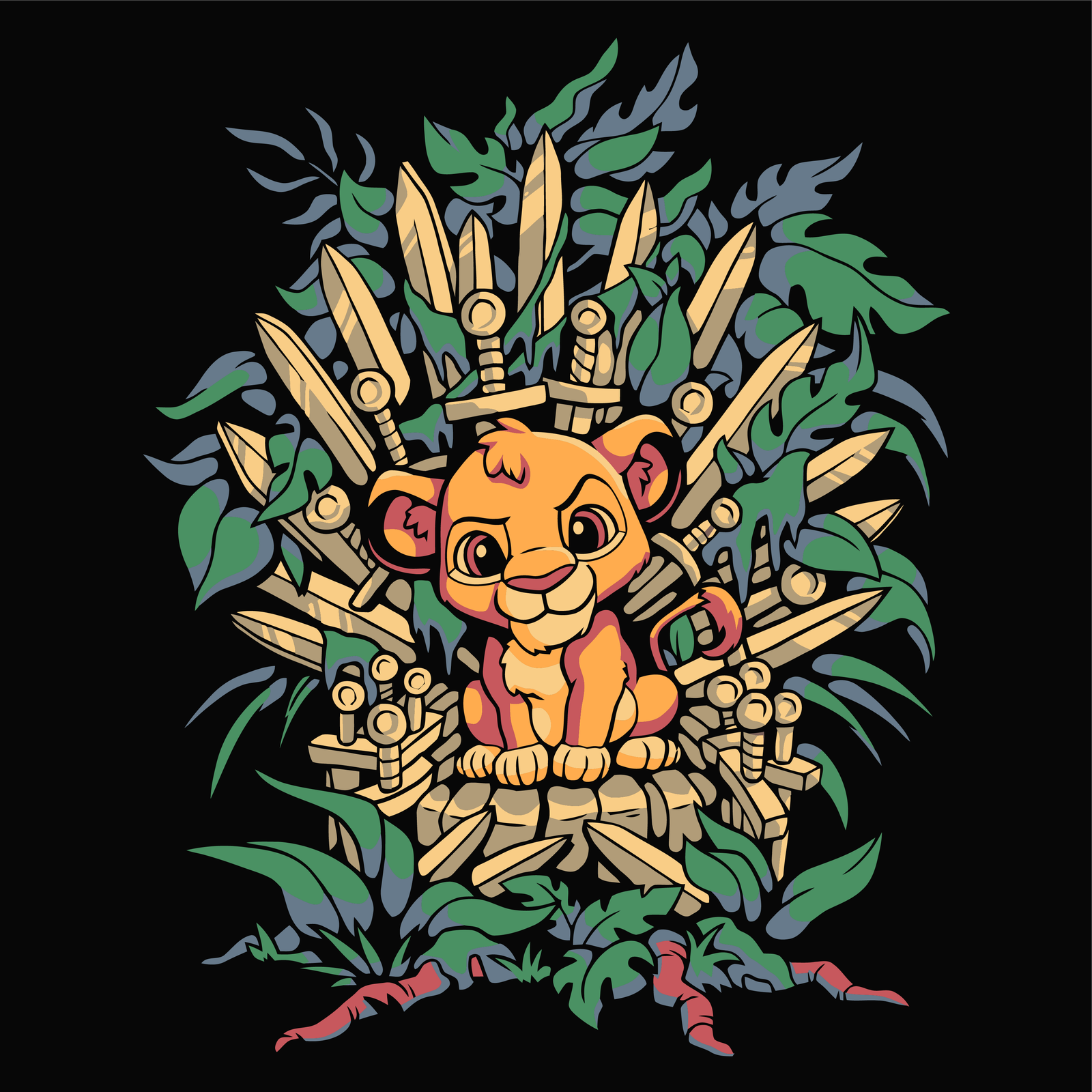 LION KING BLACK