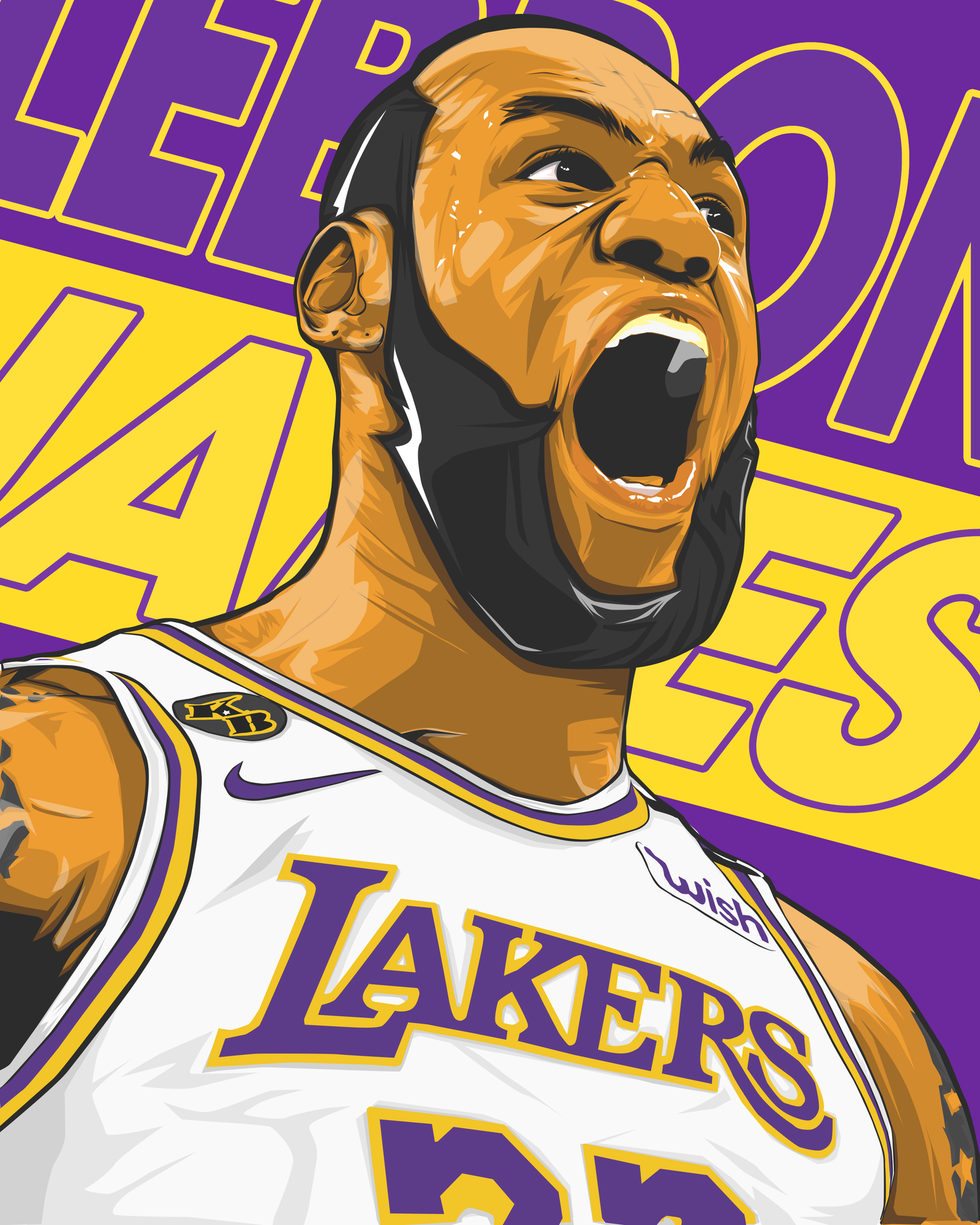 Lebron back