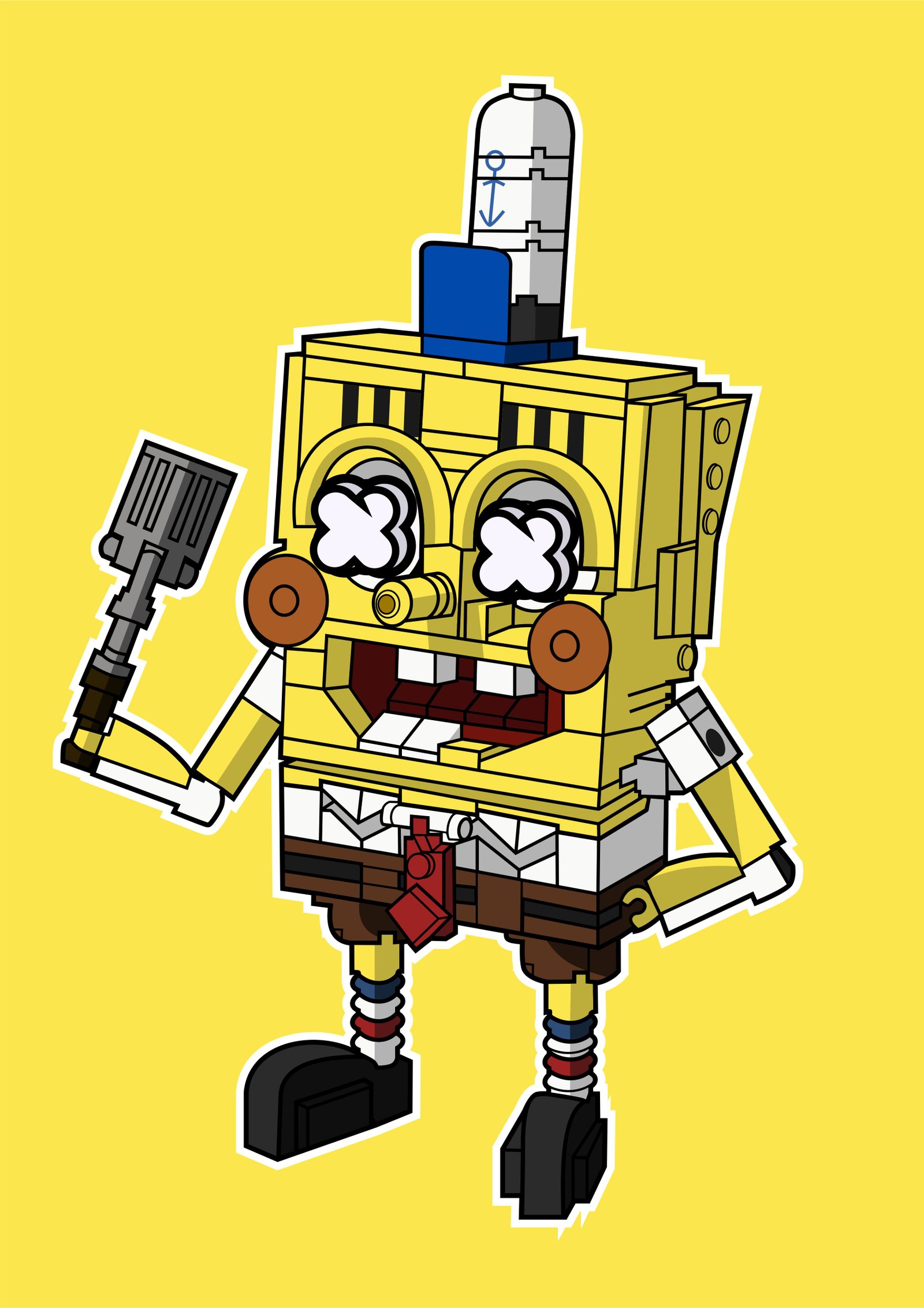 Lego Sponge Bob