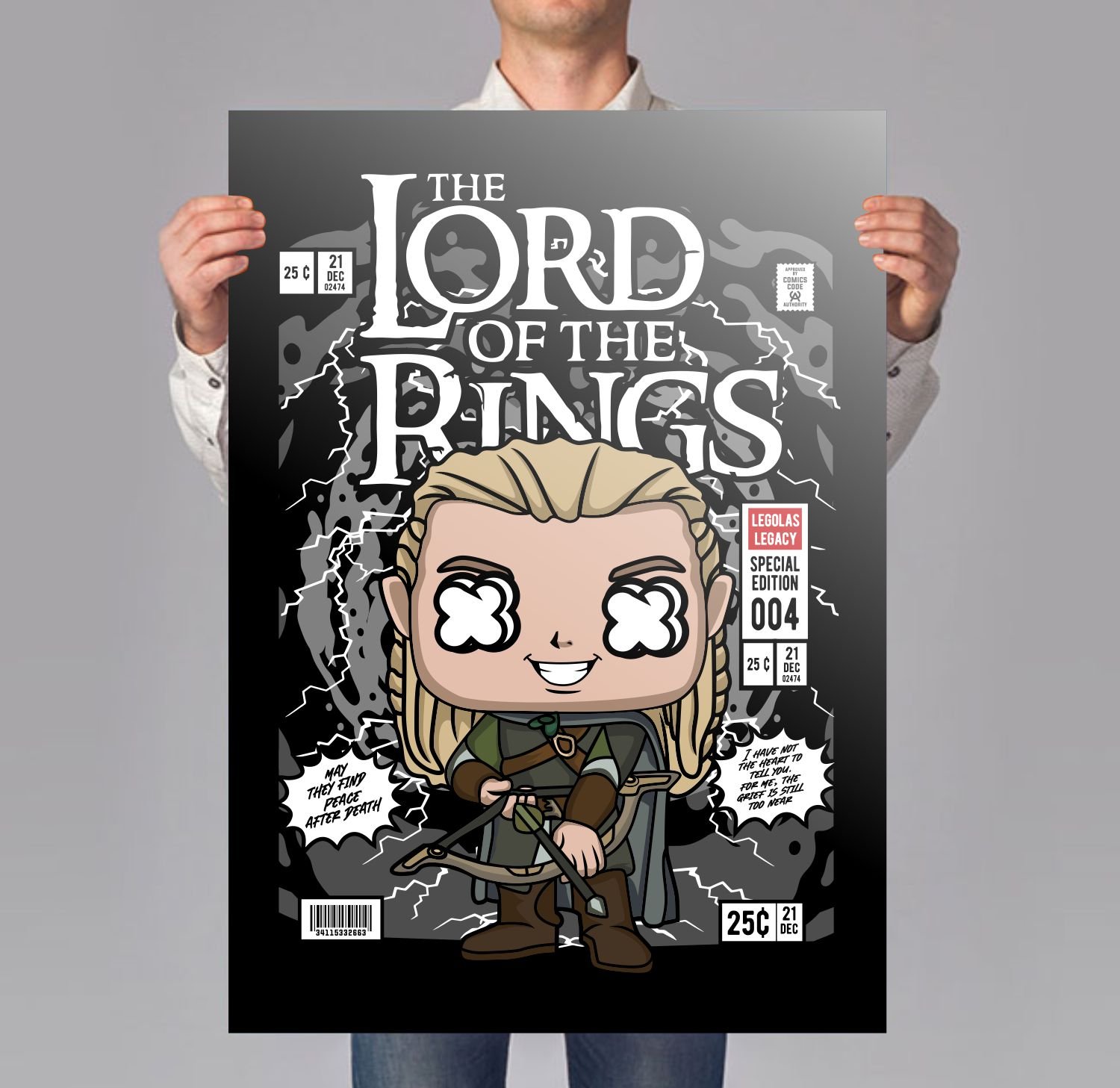 Legolas Lord Of The Rings Poster