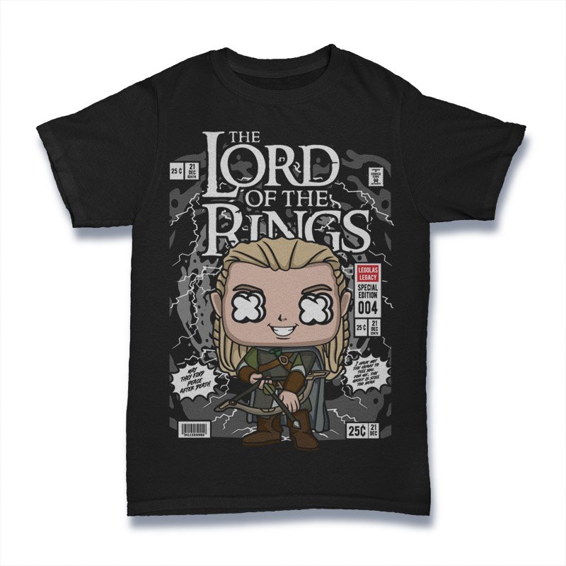 Legolas Lord Of The Rings Tshirt