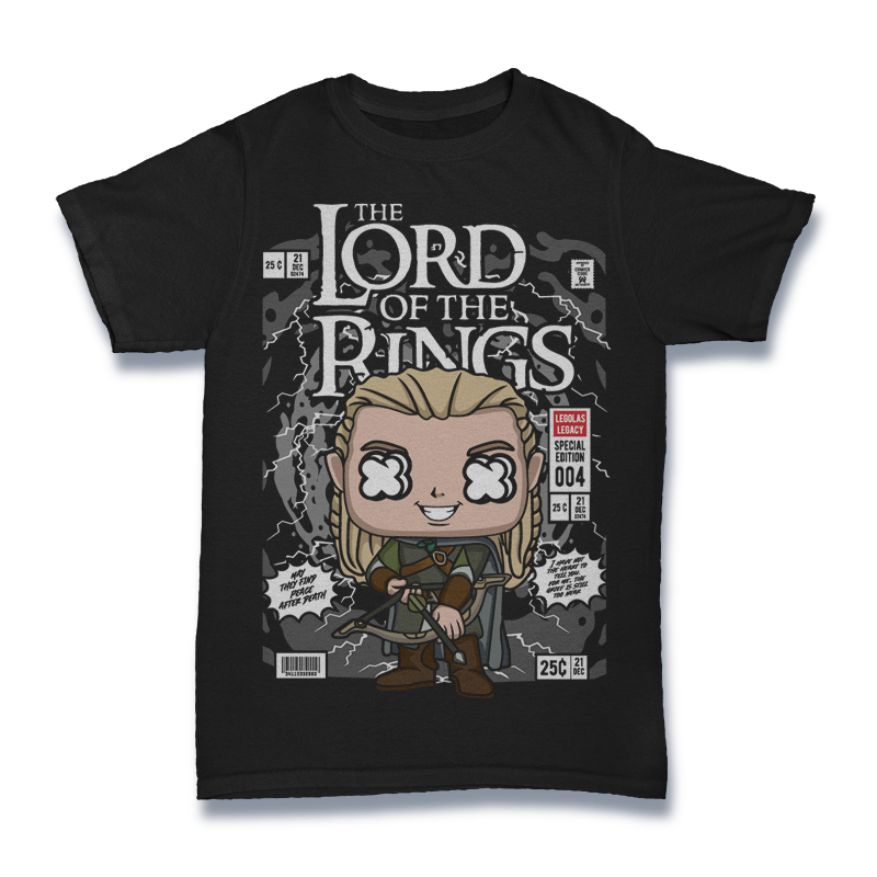 Legolas Lord Of The Rings Tshirt