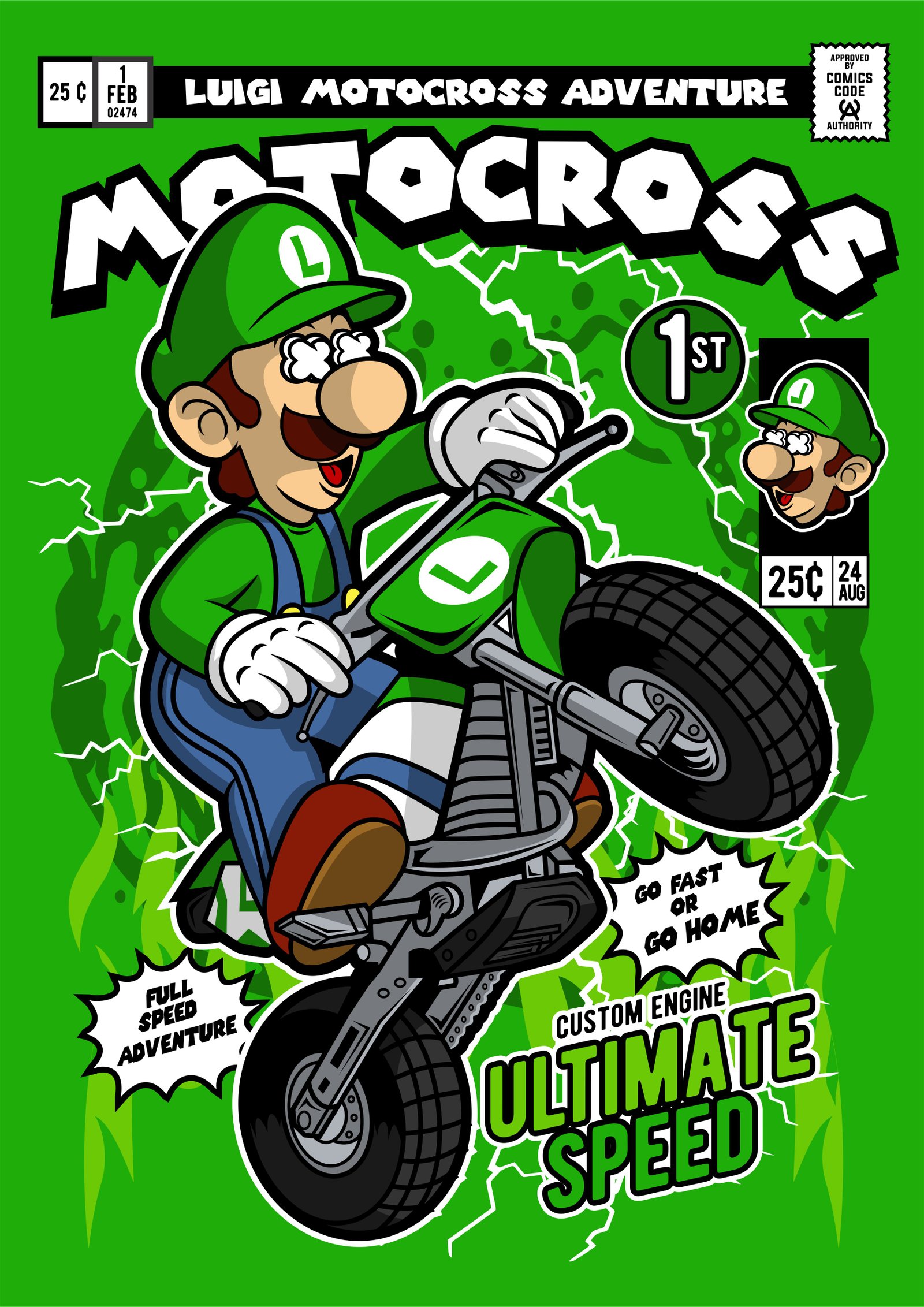 Luigi Motocross