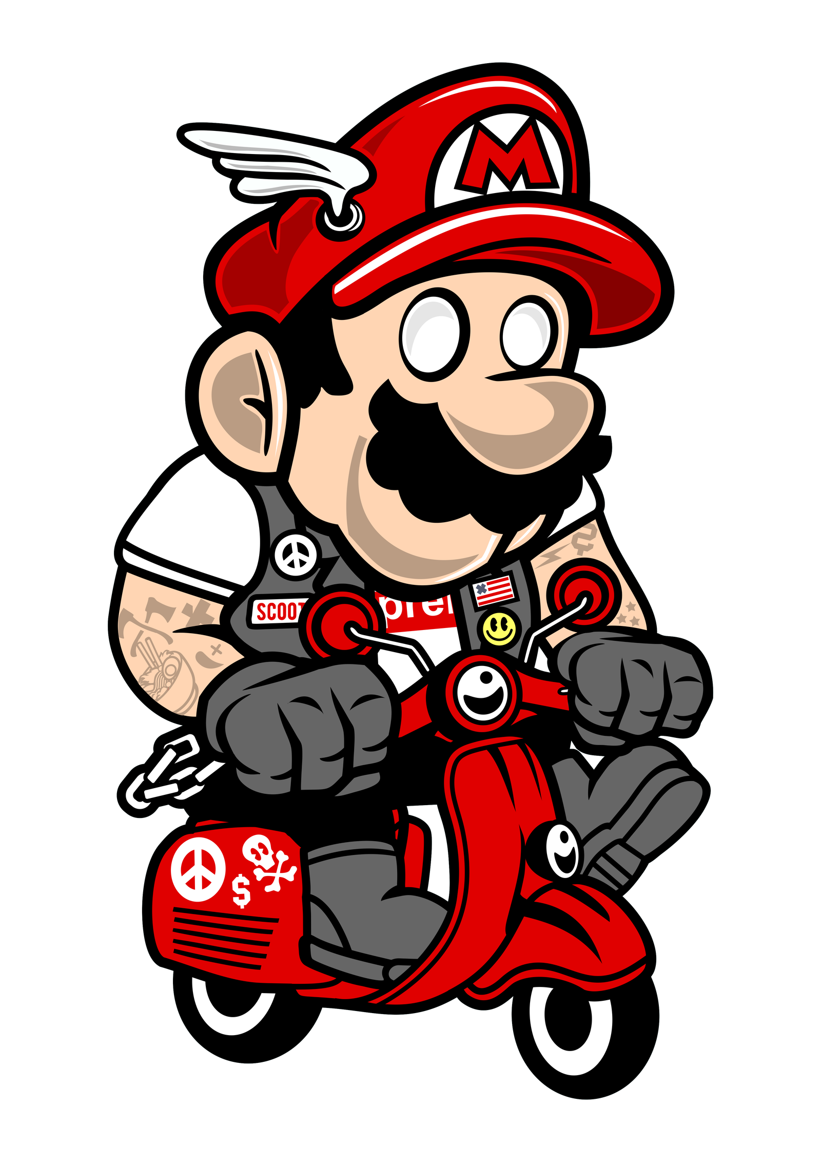 Mario Scooter