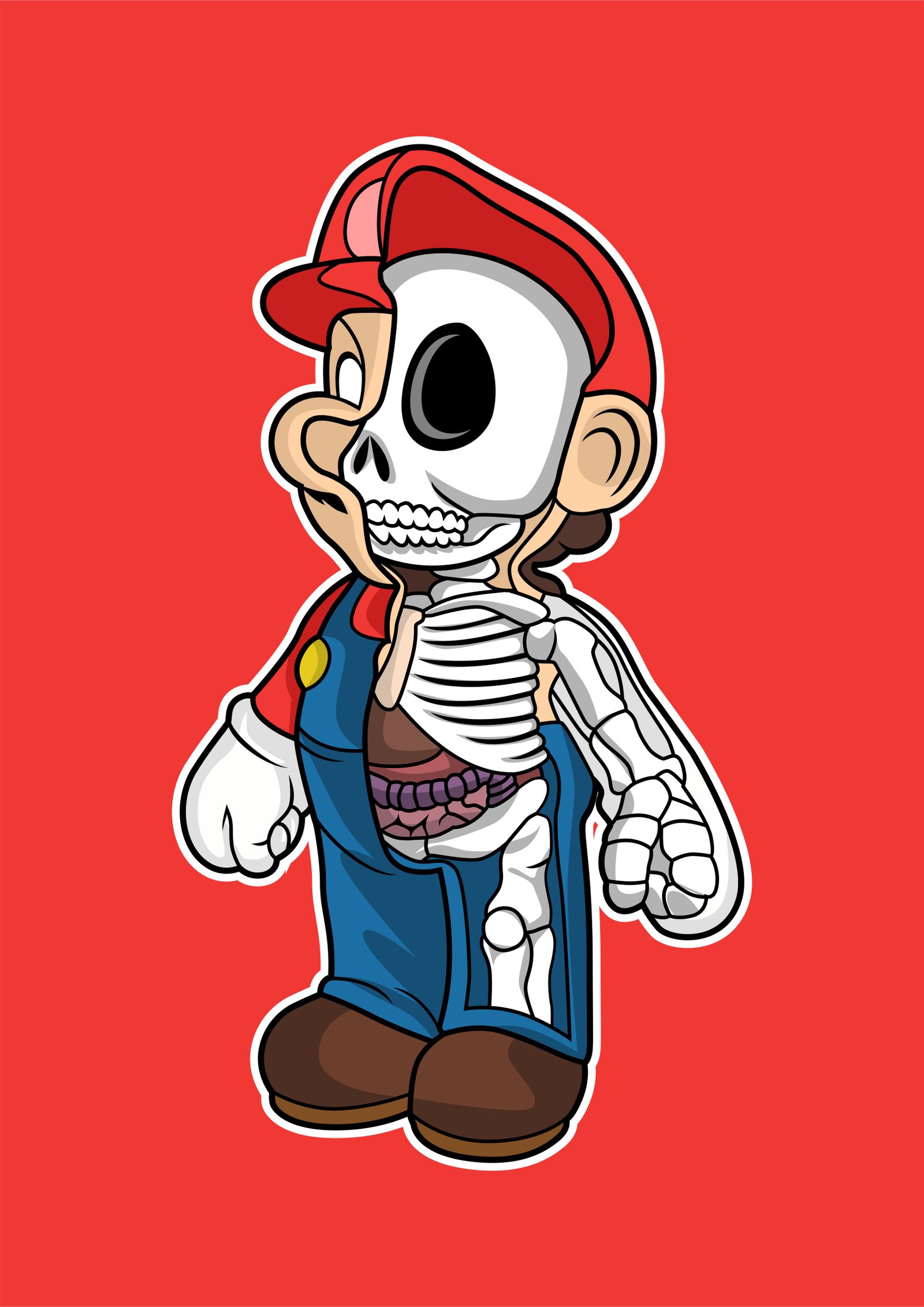 Mario Skeleton