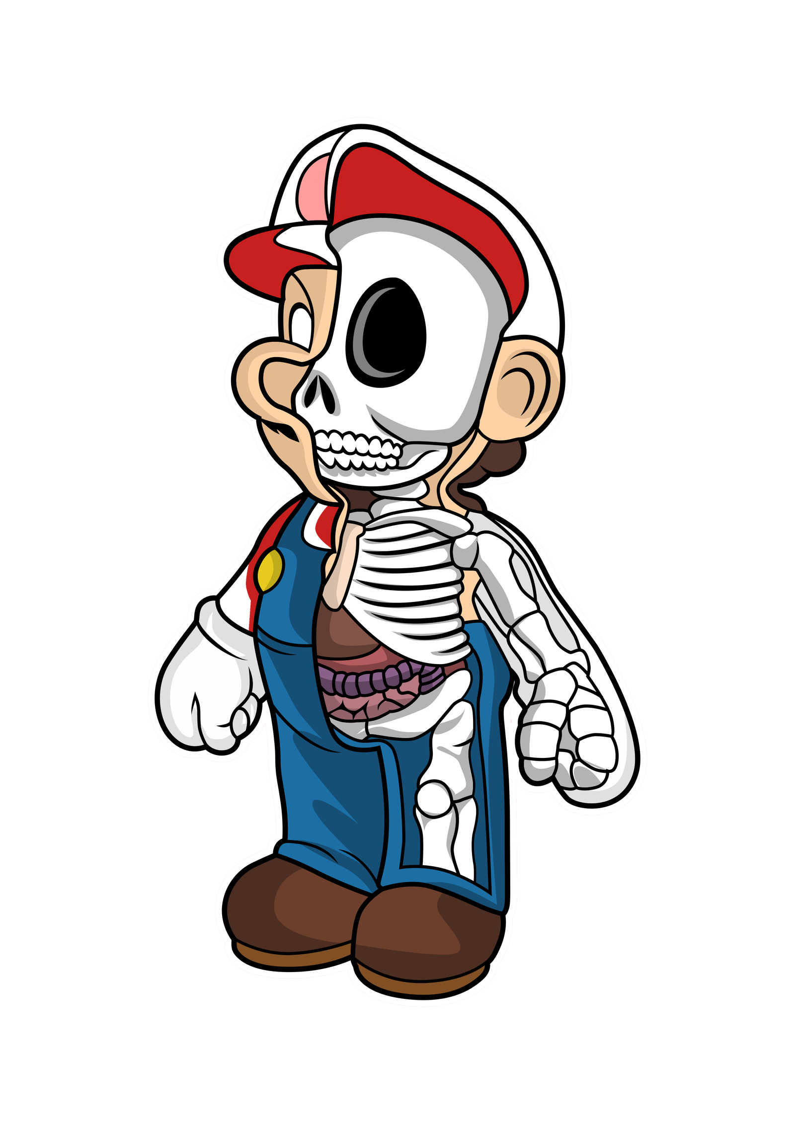 Mario Skeleton