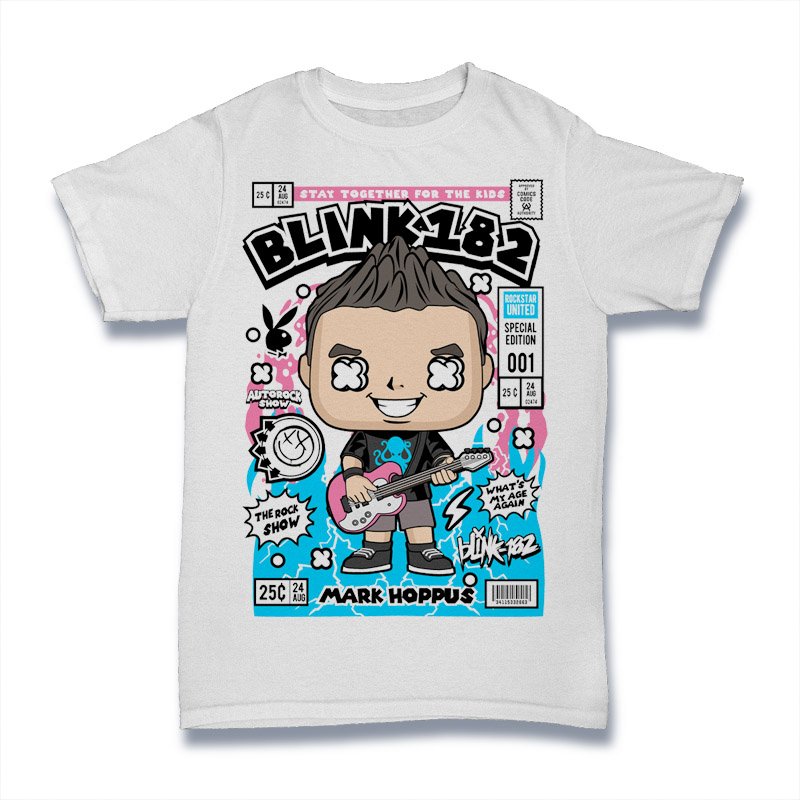 Mark Hoppus Blink 182 Tshirt
