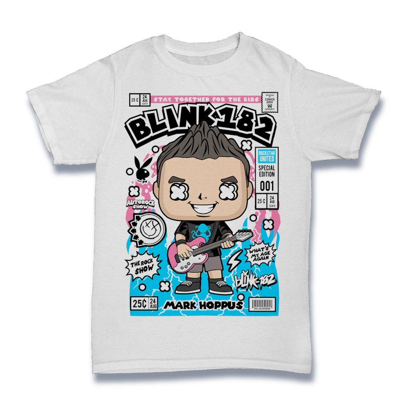 Mark Hoppus Blink 182 Tshirt