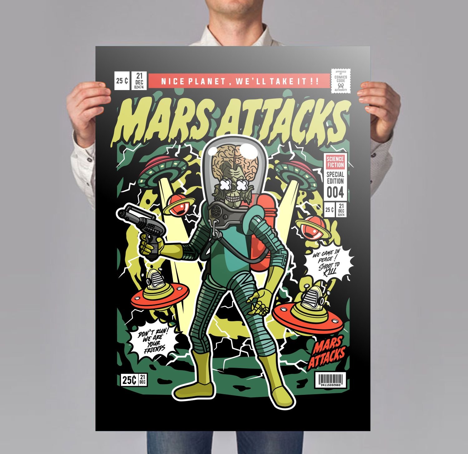 Mars Attacks Poster