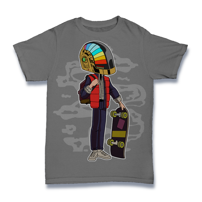 Marty Daft Punk Tshirt