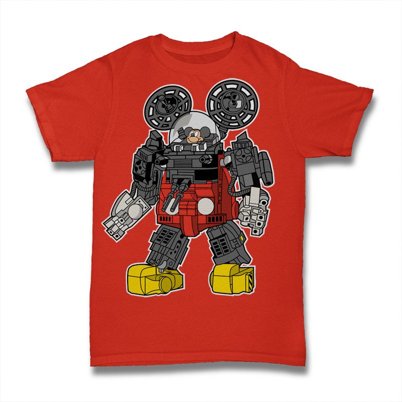 Mecha Mouse Tshirt