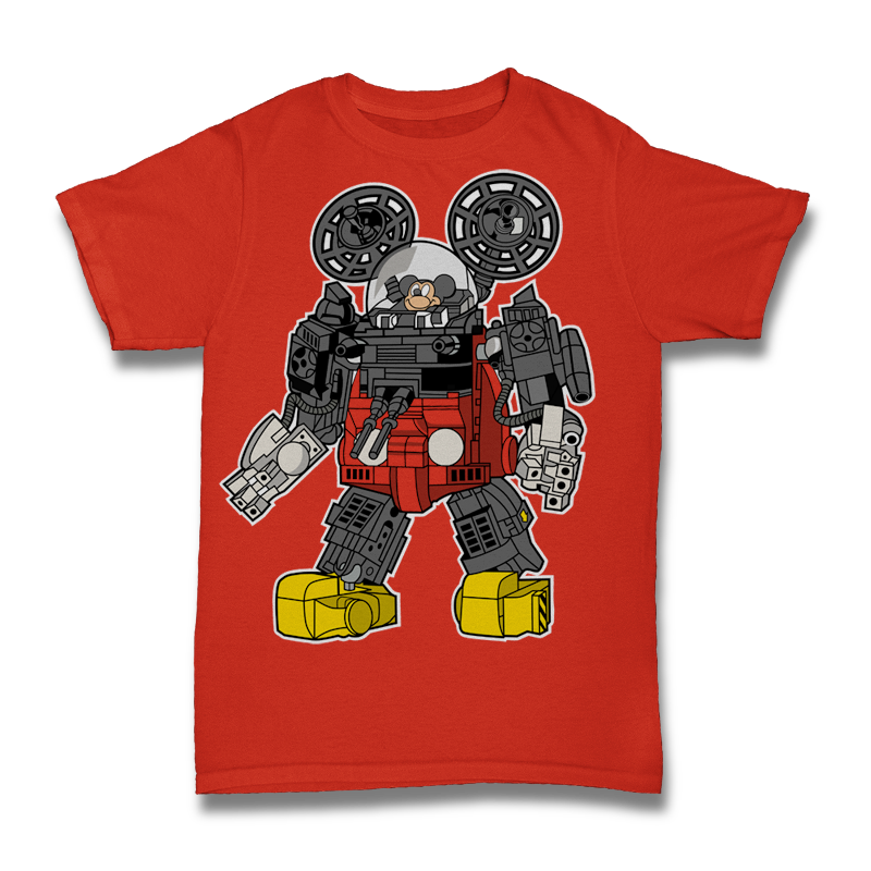 Mecha Mouse Tshirt
