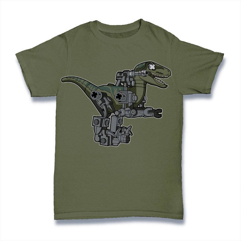Mecha Raptor Tshirt
