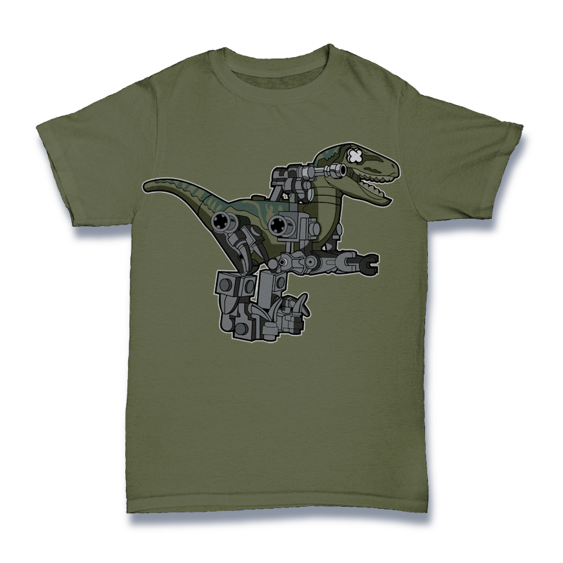 Mecha Raptor Tshirt