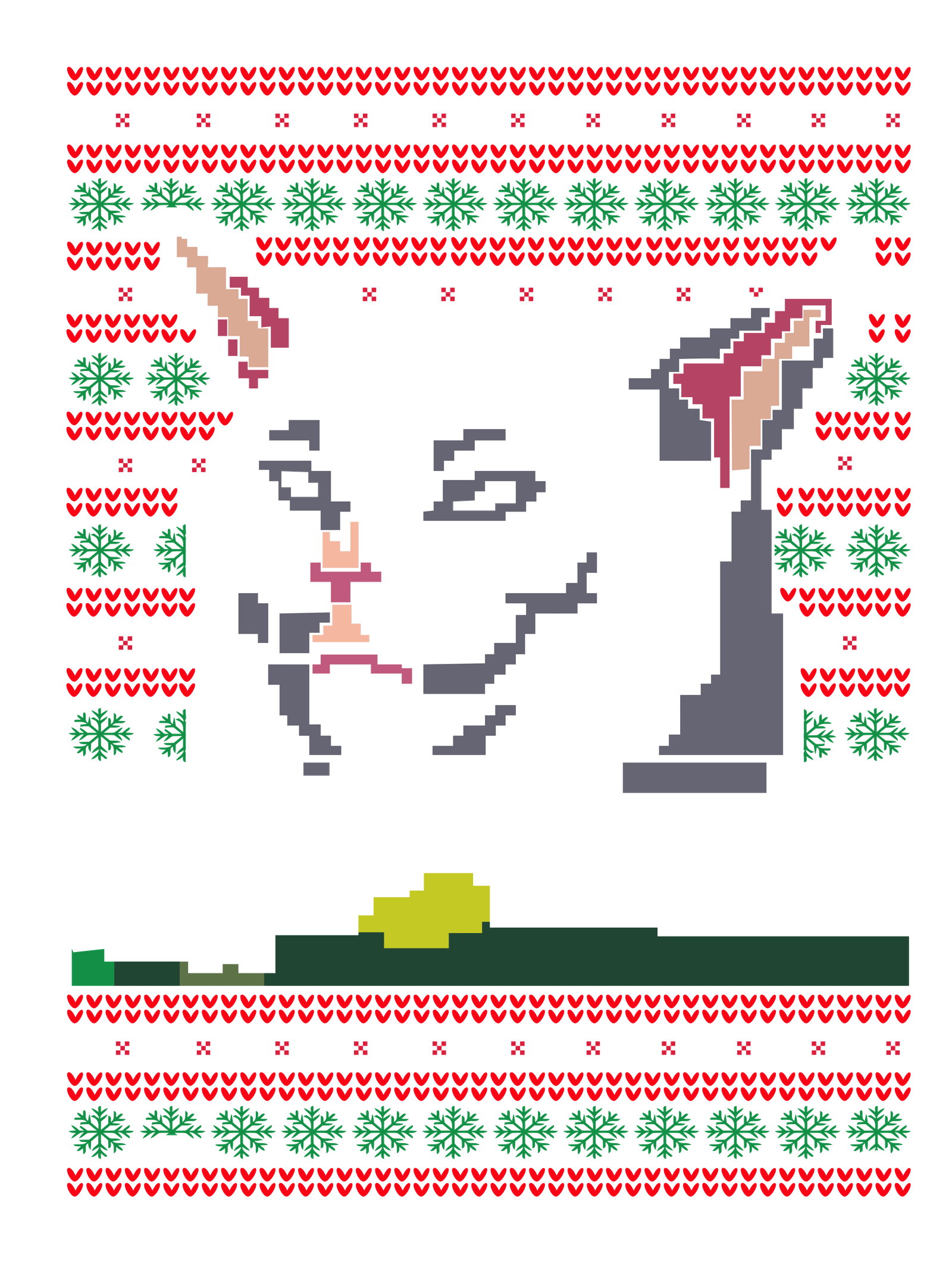 Meme Gato y Mujer 2 Navidad