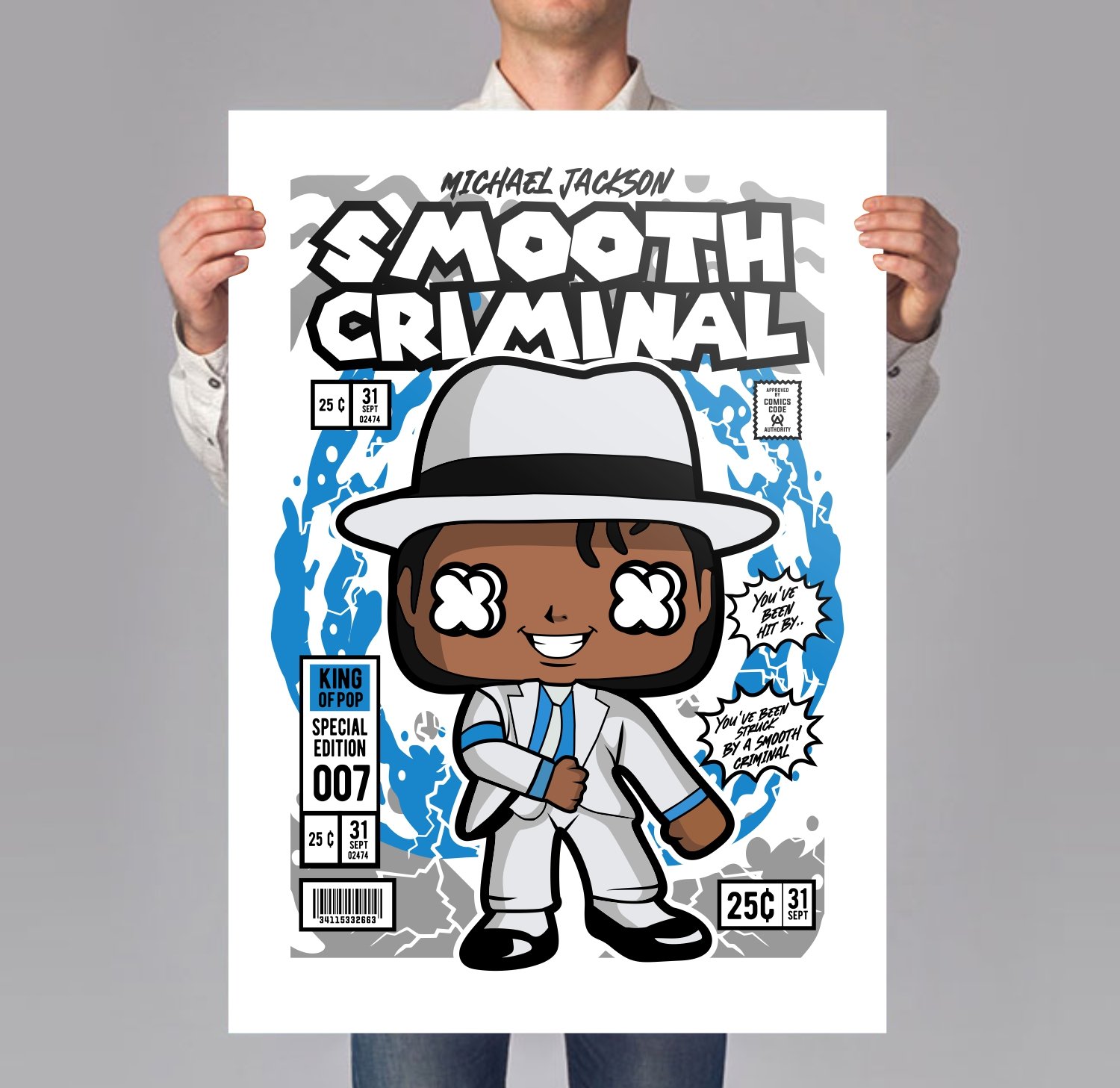 Michael Jackson Smooth Criminal Poster